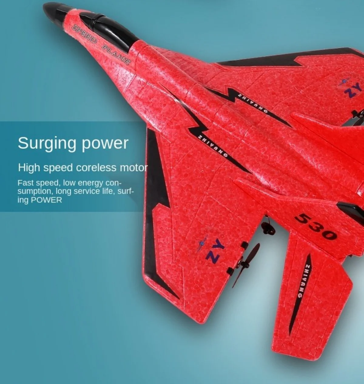 Τηλεκατευθυνόμενο Αεροπλάνο ZY-530pro - Stunt Flying Aircraft Ready To Fly