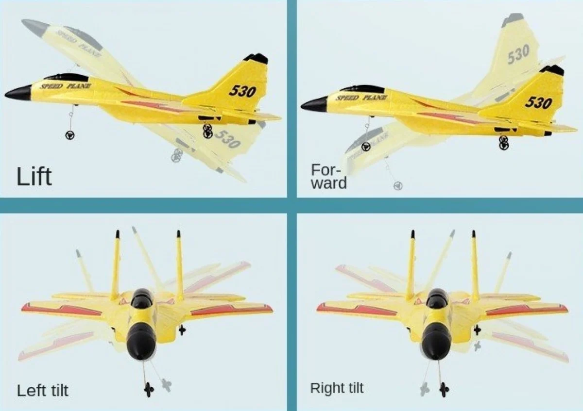 Τηλεκατευθυνόμενο Αεροπλάνο ZY-530pro - Stunt Flying Aircraft Ready To Fly