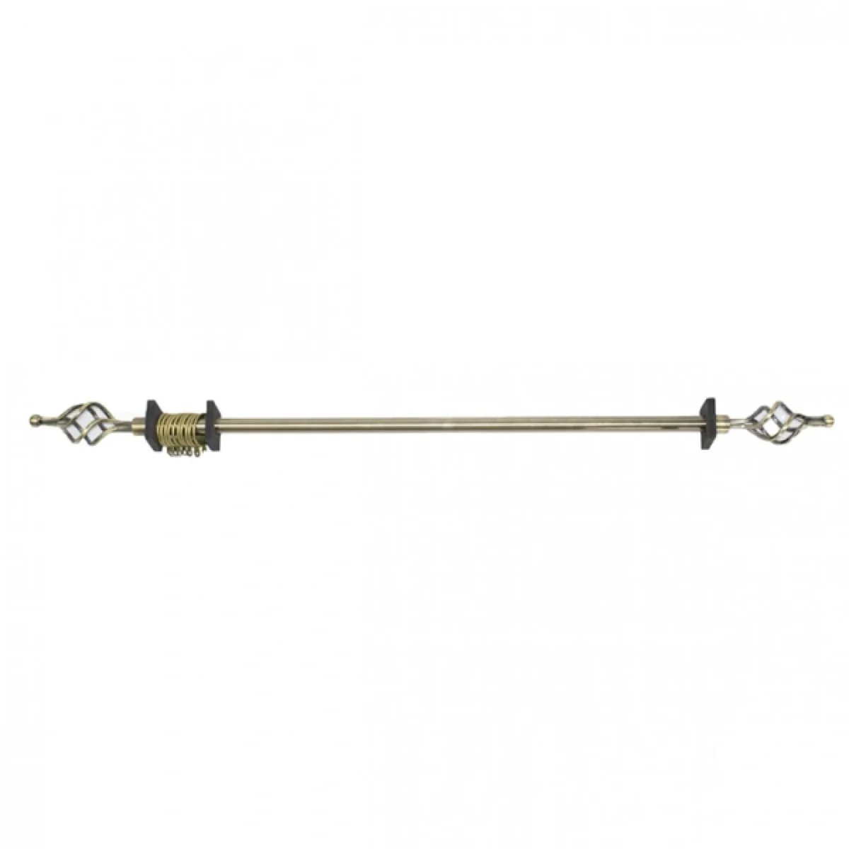 Μεταλλικό Πτυσσόμενο Κουρτινόξυλο 120-210cm