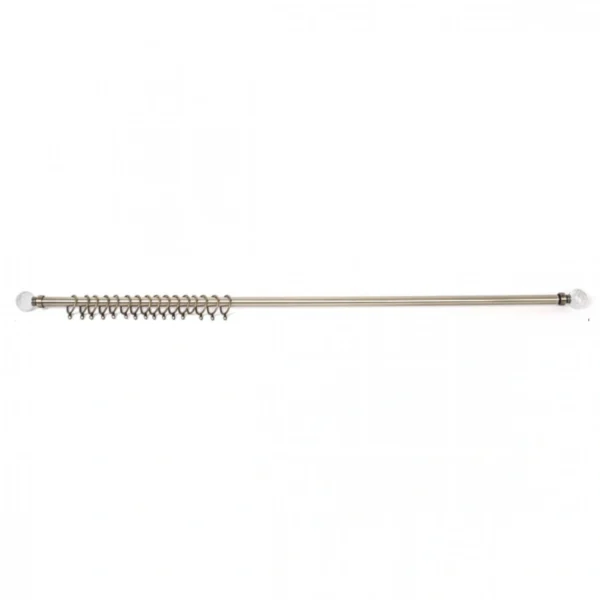 Μεταλλικό Πτυσσόμενο Κουρτινόξυλο 160-310cm Φ16-19