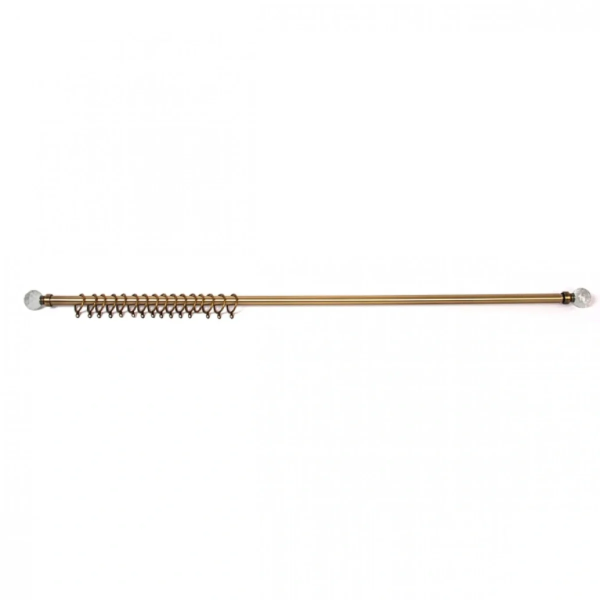 Μεταλλικό Πτυσσόμενο Κουρτινόξυλο 160-310cm Φ16-19