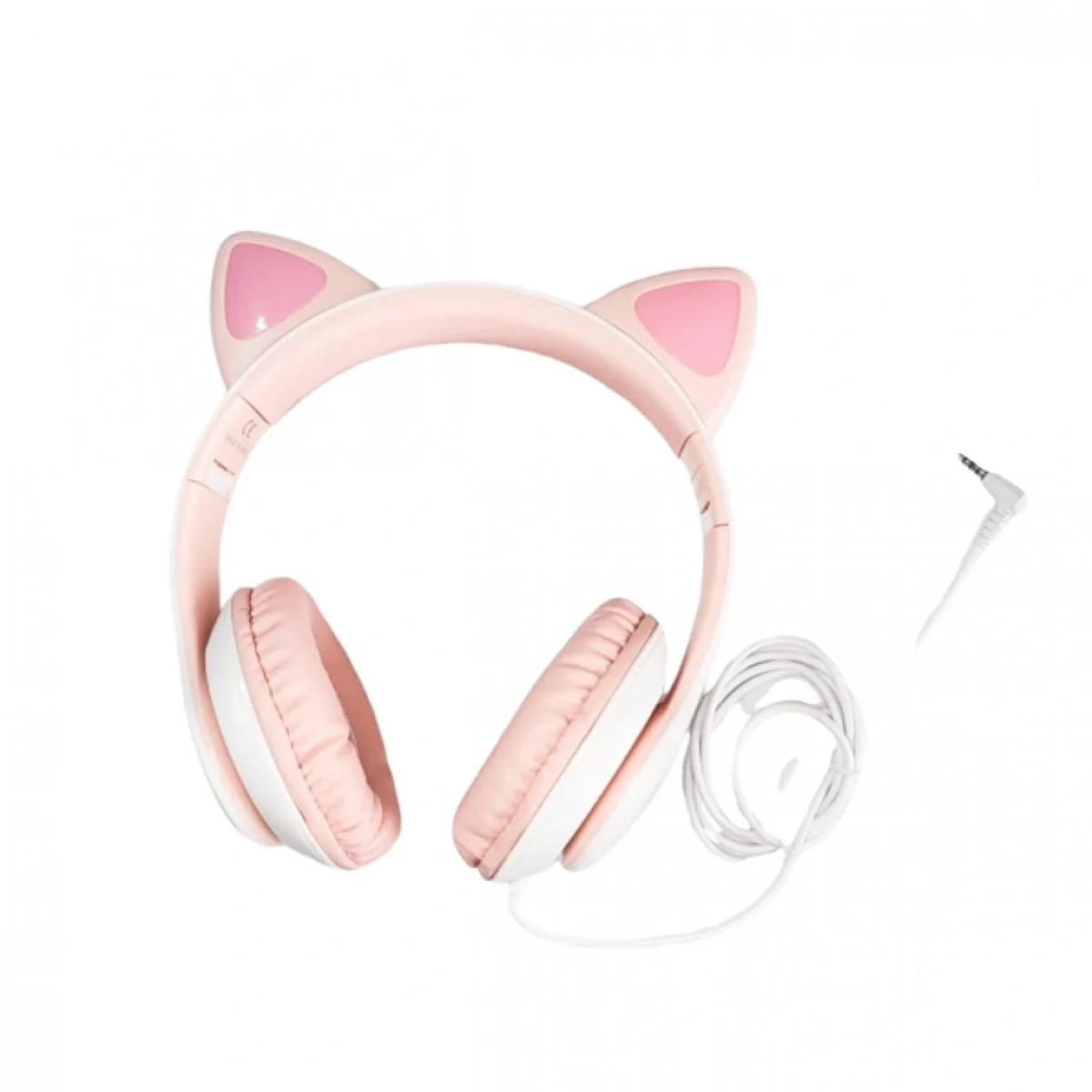 Ενσύρματα Light-Up Anime Ακουστικά Αυτιά Γάτας AB-D472