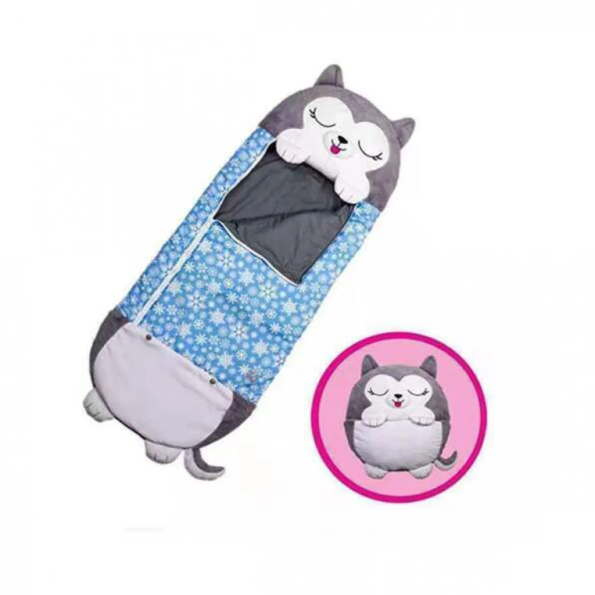 2 σε 1 Παιδικός Υπνόσακος Μαξιλάρι 135x45cm