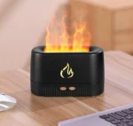 3D Humifier Υγραντήρας Υπερήχων & Αρωματοθεραπείας με LED Φωτισμό Εφέ Φλόγας 200ml - Aroma Diffuser Flame