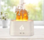 3D Humifier Υγραντήρας Υπερήχων & Αρωματοθεραπείας με LED Φωτισμό Εφέ Φλόγας 200ml - Aroma Diffuser Flame