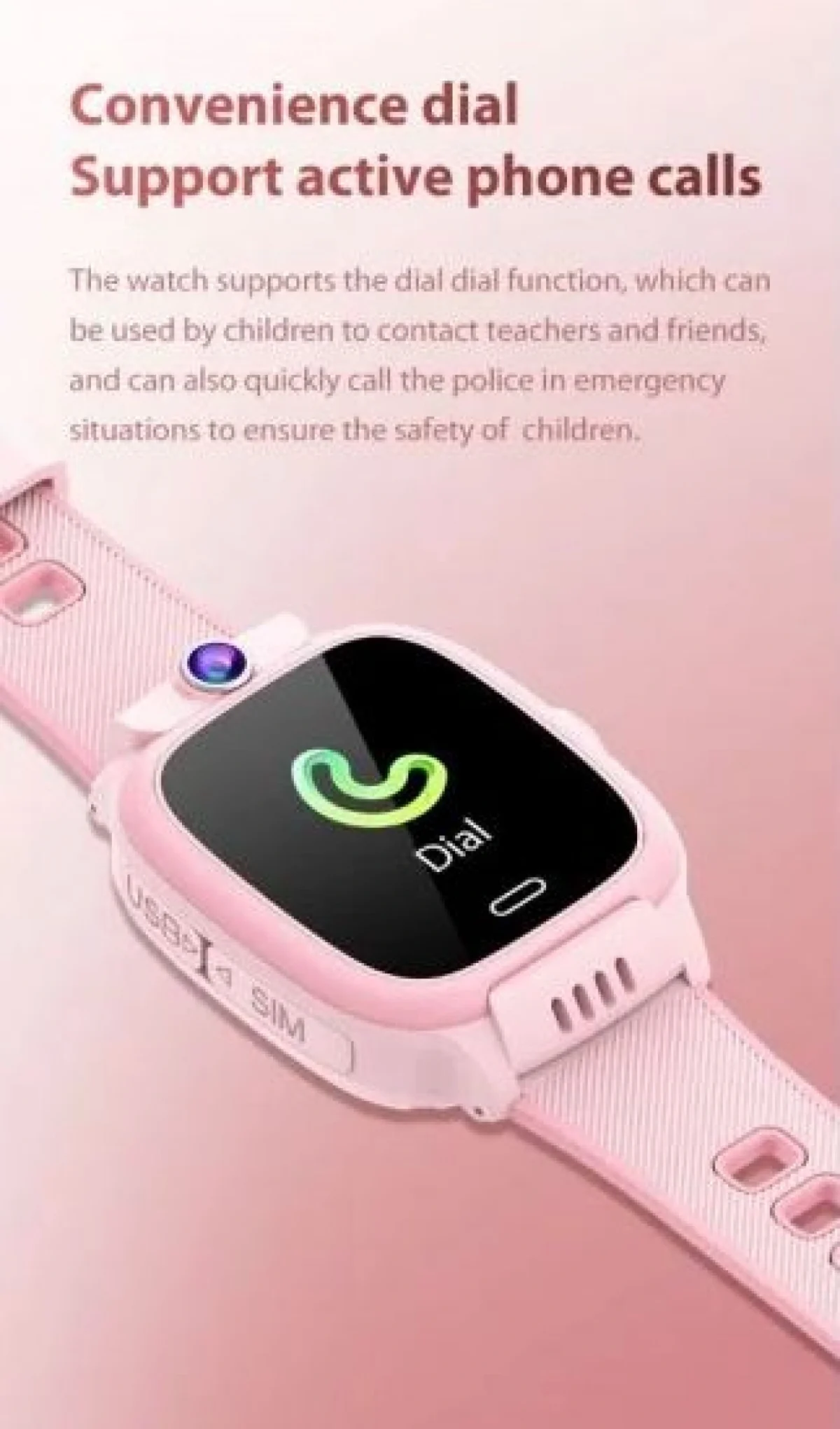 Y31 Kids SmartWatch με Κάρτα SIM Κλήση Φωνητική συνομιλία SOS GPS LBS WIFI