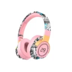 Ασύρματα Αναδιπλούμενα Graffiti Over Ear Ακουστικά SN-29