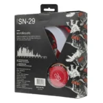 Ασύρματα Αναδιπλούμενα Graffiti Over Ear Ακουστικά SN-29