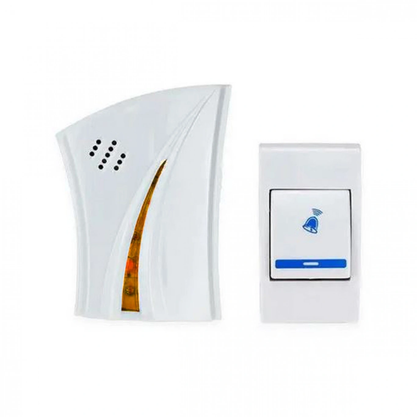 Ασύρματο Κουδούνι Μπαταρίας Εμβέλειας 150μ με Ρυθμιζόμενη Ένταση, Φωτισμό & 30 Μελωδίες D8610 Ασύρματο Κουδούνι Μπαταρίας Εμβέλειας 150μ με Ρυθμιζόμενη Ένταση, Φωτισμό & 30 Μελωδίες D8610