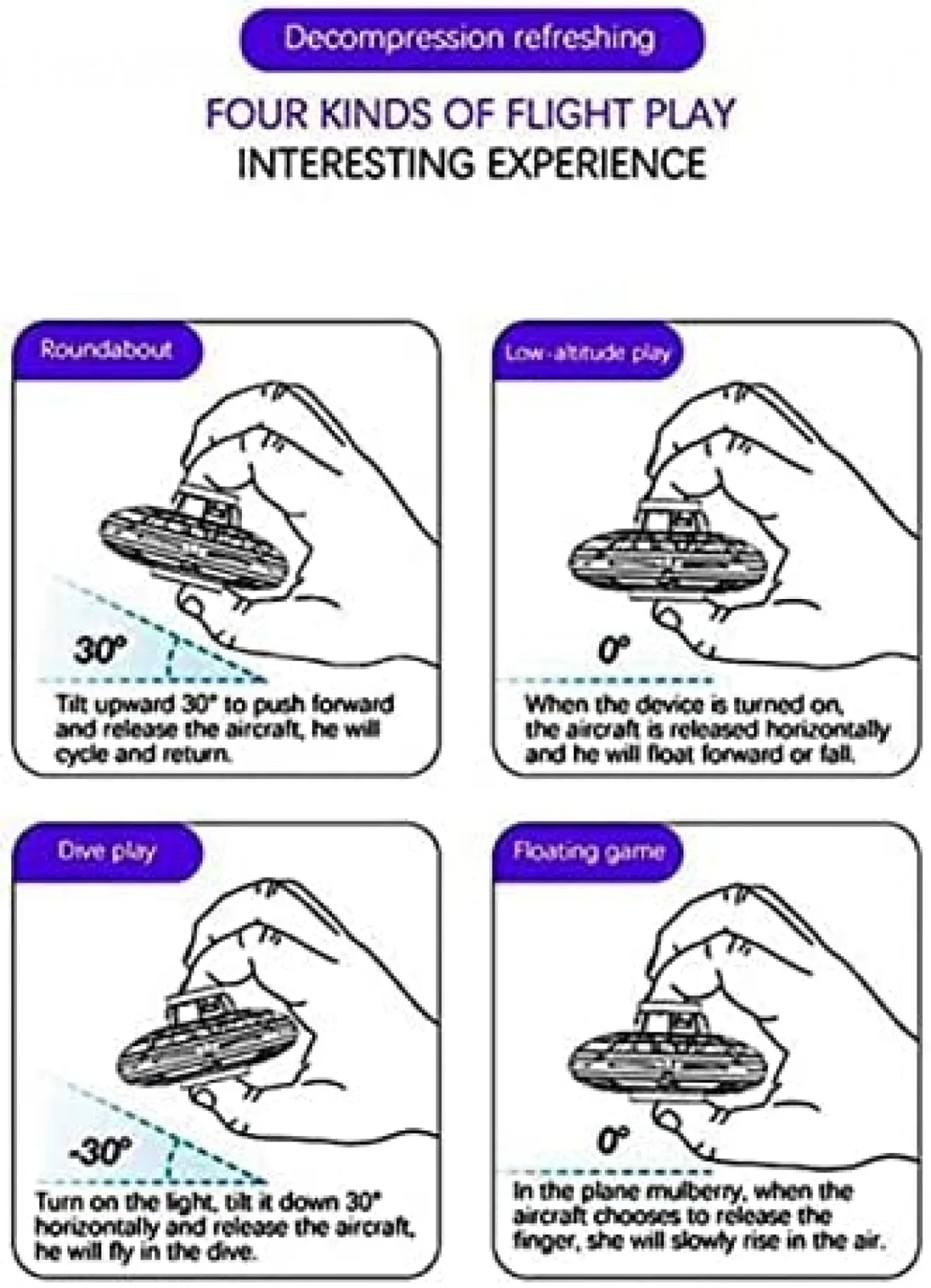 Ιπτάμενο UFO PTW με Αισθητήρα Υψόμετρου - Mini Drone UFO Interactive Aircraft