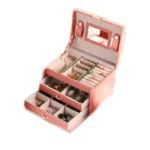 Κοσμηματοθήκη - Μπιζουτιέρα με Δερματίνη 17x14x12εκ