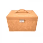 Κοσμηματοθήκη - Μπιζουτιέρα με Δερματίνη 26.5x17.5x16.5εκ