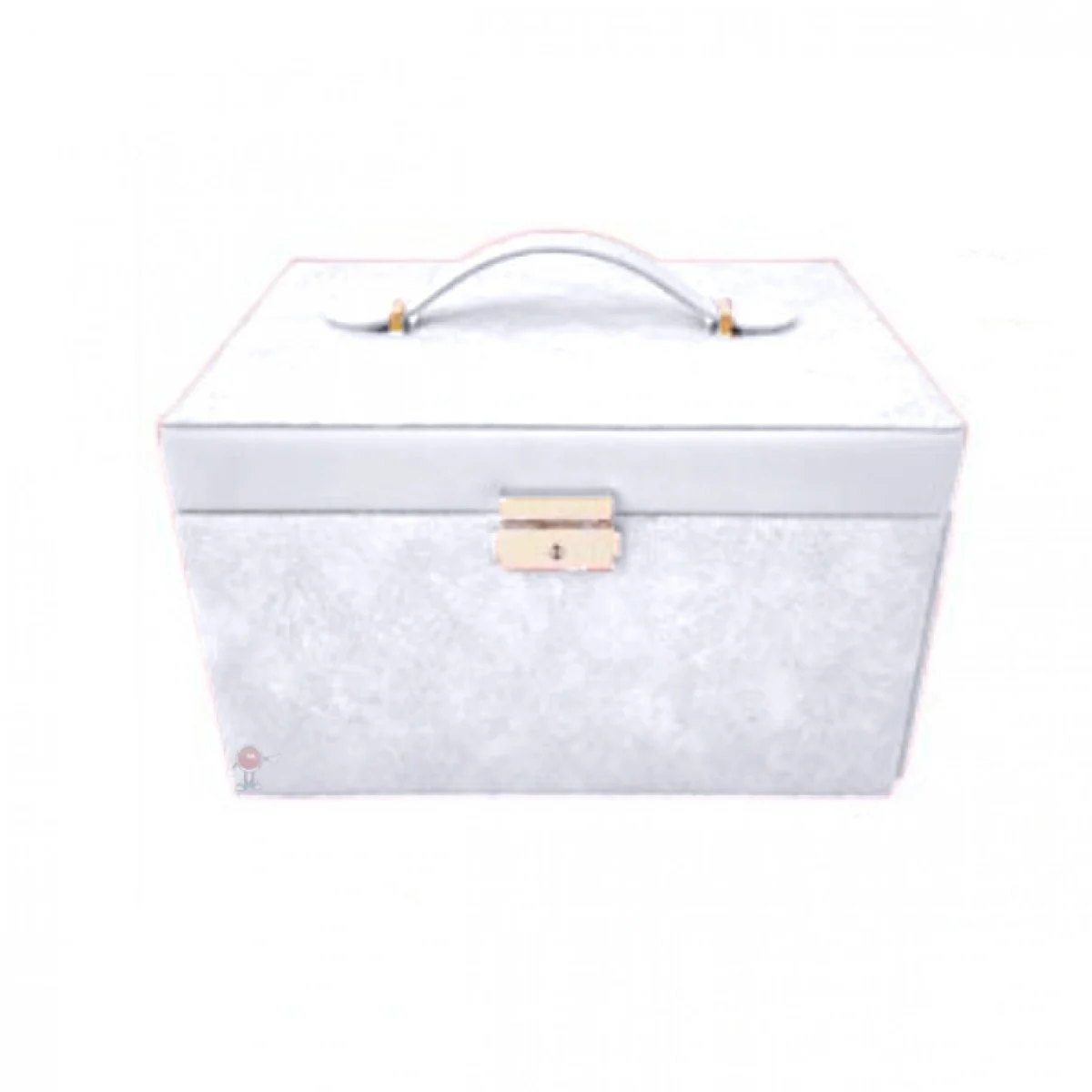 Κοσμηματοθήκη - Μπιζουτιέρα με Δερματίνη 26.5x17.5x16.5εκ