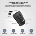 Ασύρματο Handsfree Bluetooth Ανασυρόμενο Ακουστικό Πέτου Fineblue Wireless In-Ear Headset