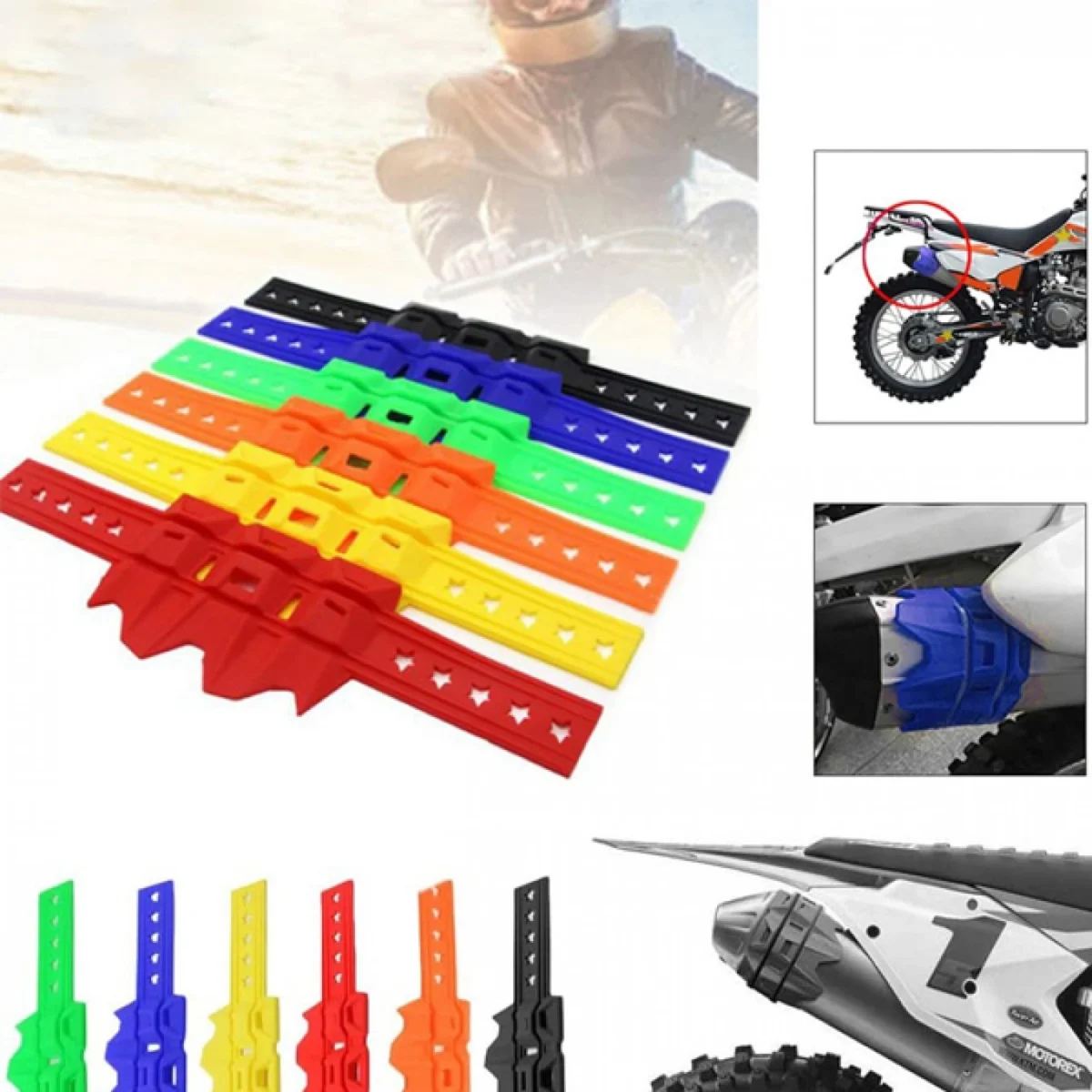 Προστατευτικό Σιλικόνης Τελικού Εξάτμισης MX Enduro