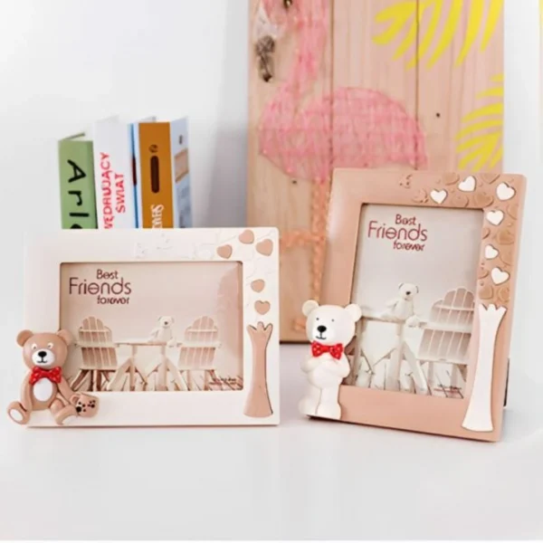 3D Παιδική Αναμνηστική με Αρκουδάκια - 18.5x24cm