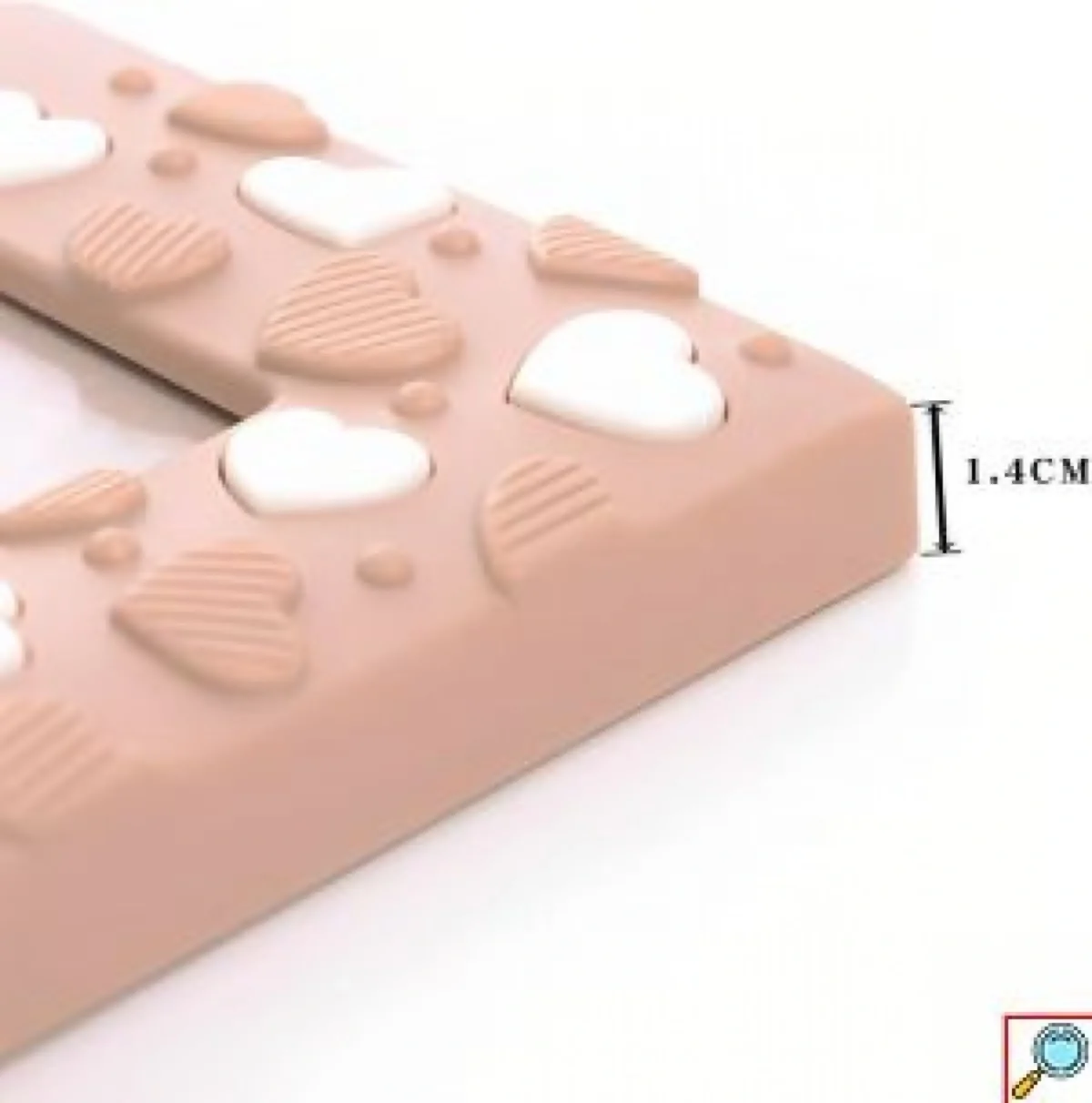 3D Παιδική Αναμνηστική με Αρκουδάκια - 18.5x24cm