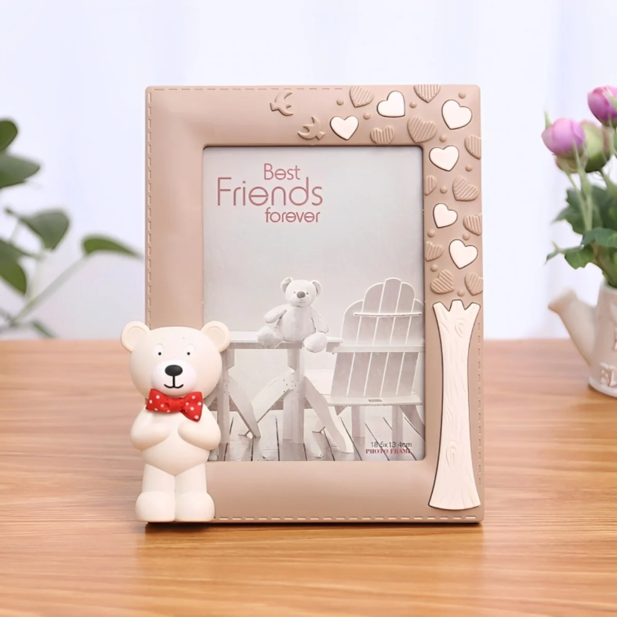 3D Παιδική Αναμνηστική με Αρκουδάκια - 18.5x24cm