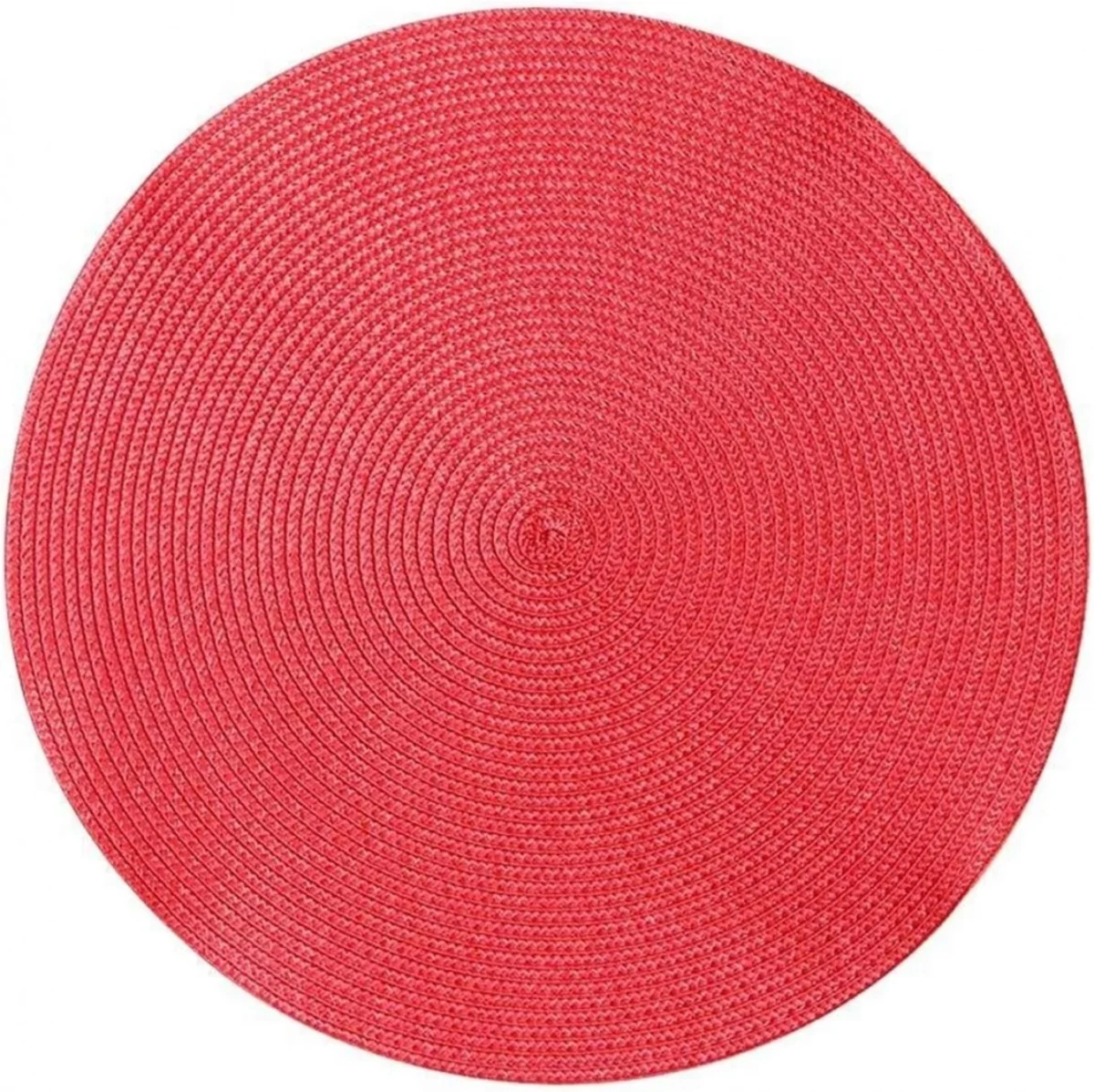 Boho Ψάθινο Σουπλά Στρογγυλό 38cm