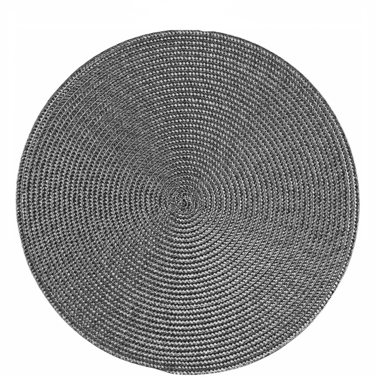 Boho Ψάθινο Σουπλά Στρογγυλό 38cm