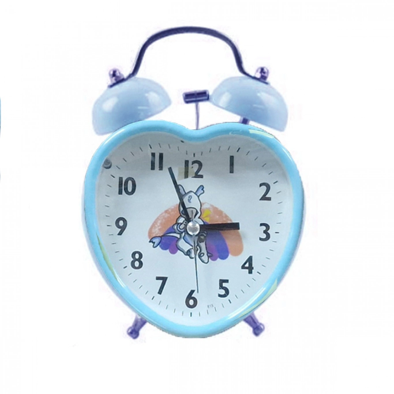 Retro Επιτραπέζιο Ρολόι Ξυπνητήρι σε Σχήμα Καρδιάς 13.6x9,7εκ Retro Επιτραπέζιο Ρολόι Ξυπνητήρι σε Σχήμα Καρδιάς 13.6x9,7εκ