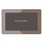 Χαλάκι Μπάνιου Αποστράγγισης Welcome 50Χ80 cm