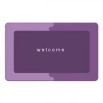 Χαλάκι Μπάνιου Αποστράγγισης Welcome 50Χ80 cm