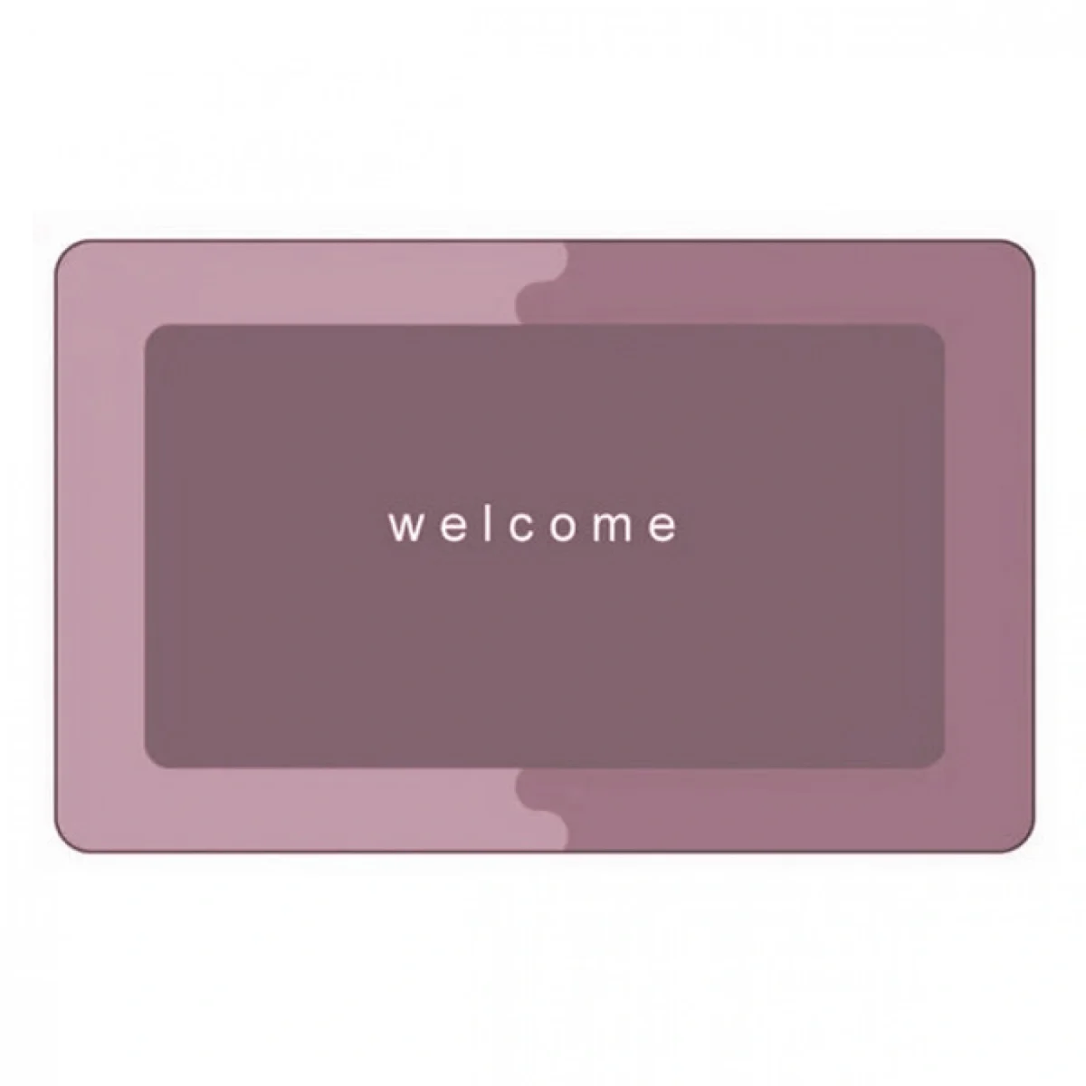 Χαλάκι Μπάνιου Αποστράγγισης Welcome 50Χ80 cm