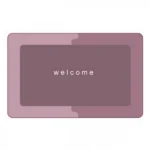 Χαλάκι Μπάνιου Αποστράγγισης Welcome 50Χ80 cm