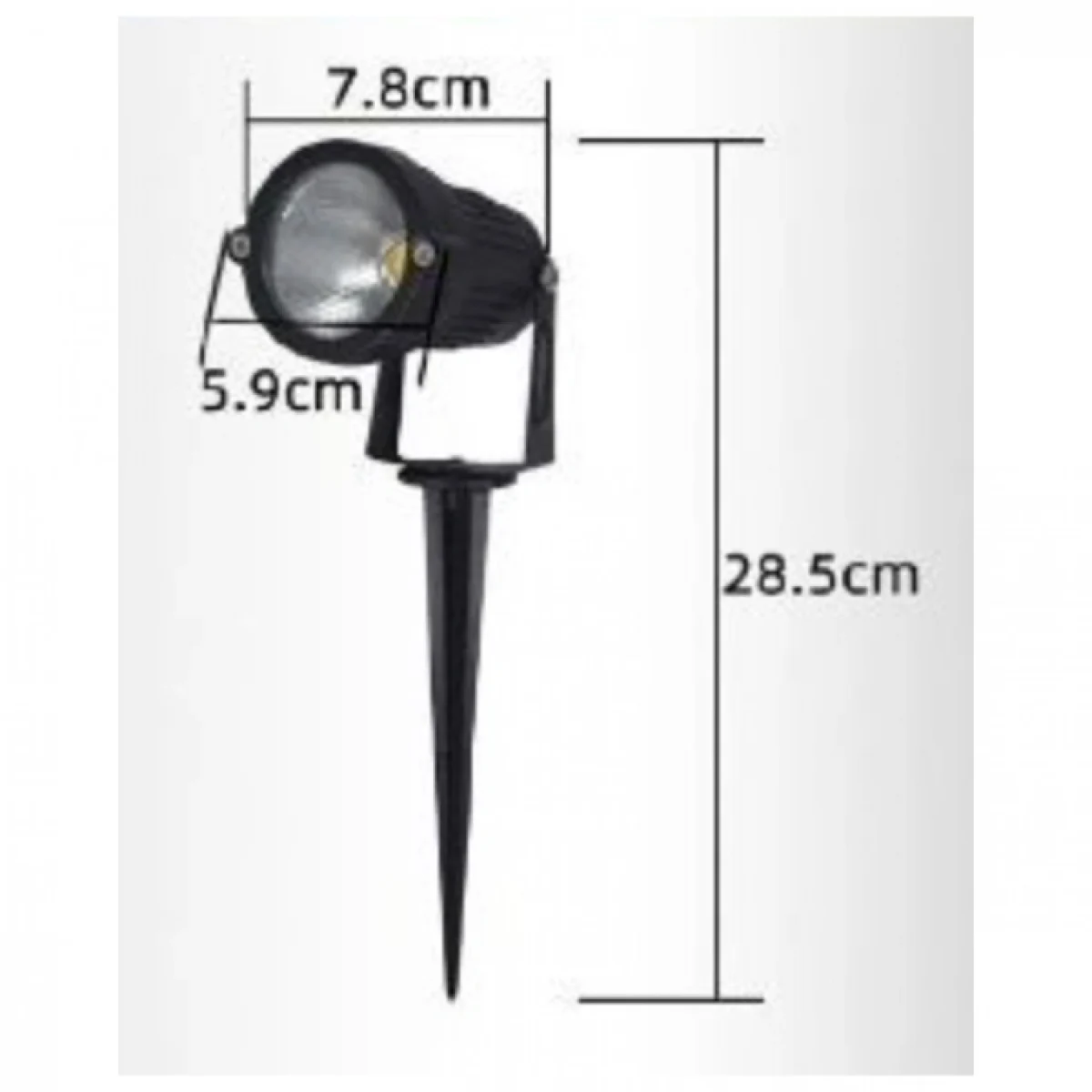 Universo Αδιάβροχο Φωτιστικό Led, Καρφωτό