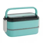 Διπλό Φαγητοδοχείο με Εσωτερική Επένδυση Inox S304 1400ml AB-CH07