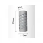 Εξωτερική Απλίκα Τοίχου IP65, 6500K