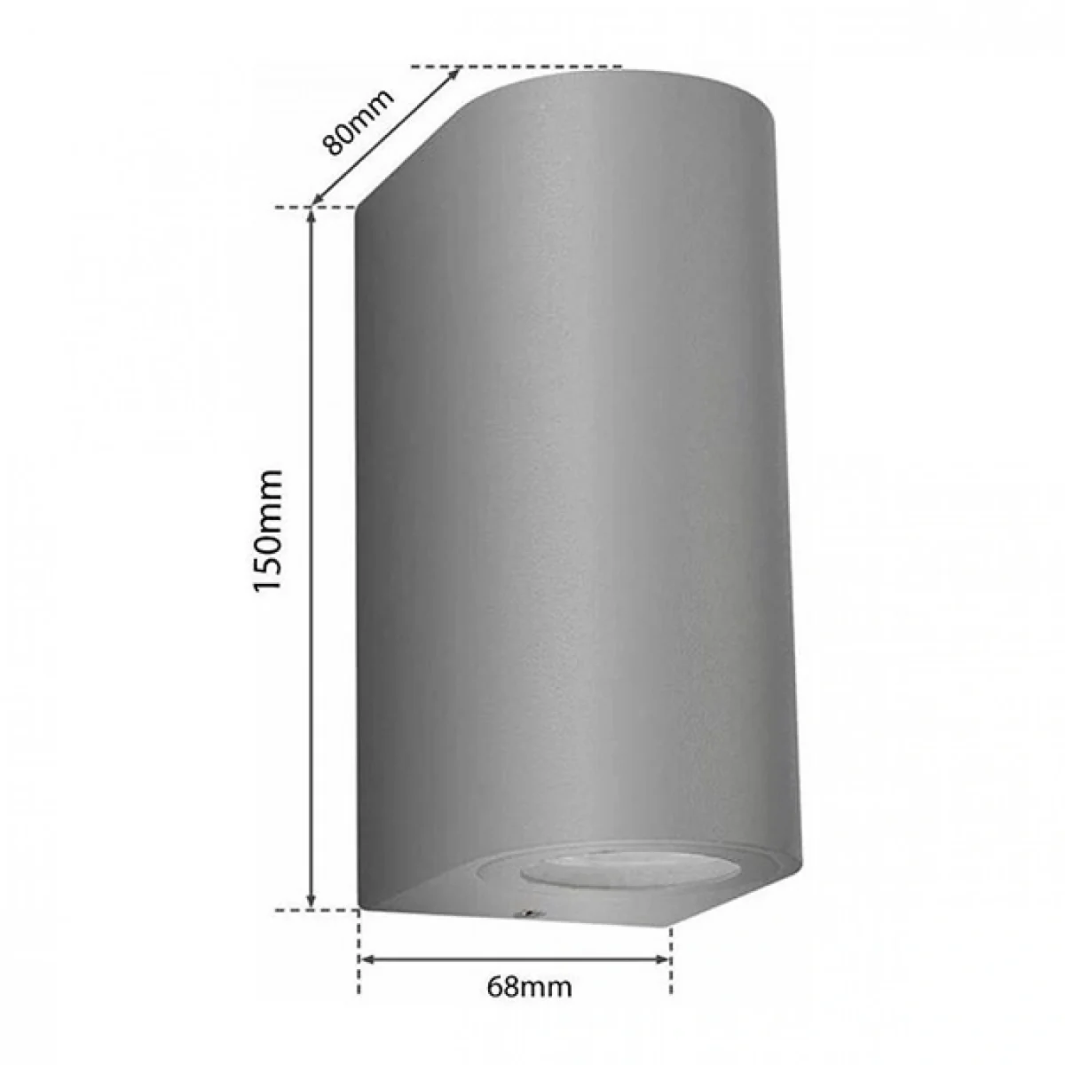 Επιτοίχιο Σποτ με Φωτισμό 2 Κατευθύνσεων (up & down)