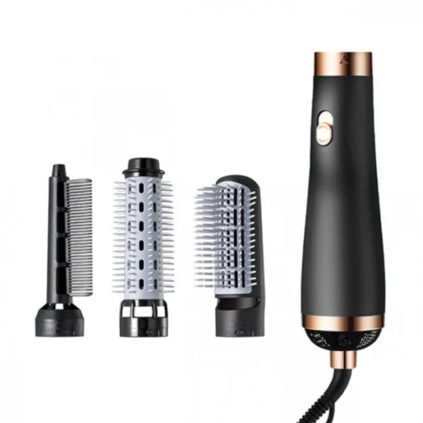 Ηλεκτρικό Πιστολάκι Σεσουάρ 8015 3 σε 1 - Βούρτσα & Μπουκλιέρα 1200W με 3 Ρυθμίσεις Θερμοκρασίας