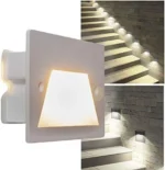 Μοντέρνο Αδιάβροχο Χωνευτό LED Φωτιστικό Τοίχου για Εξωτερικούς Χώρους IP65, 3000K