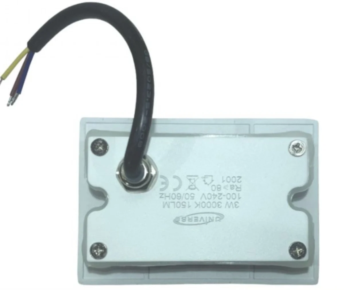 Μοντέρνο Αδιάβροχο Χωνευτό LED Φωτιστικό Τοίχου για Εξωτερικούς Χώρους IP65, 3000K