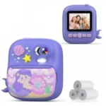 Παιδική Φωτογραφική Κάμερα με Παιχνίδια και Χαρτί Εκτύπωσης “Γοργόνα”