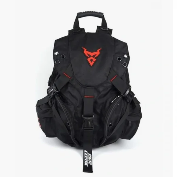 Υπερανθεκτικό Αδιάβροχο Σακίδιο Πλάτης Αναβάτη Μηχανής 48lt XXL - Τσάντα Κράνους Εργονομικό Motocentric