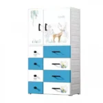 Πλαστική Τροχήλατη Ντουλάπα 146.5x67.5x40.5εκ