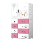 Πλαστική Τροχήλατη Ντουλάπα 146.5x67.5x40.5εκ