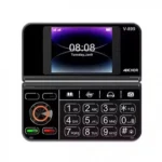 V899 Πτυσσόμενο Κινητό Τηλέφωνο με Διπλή οθόνη 2.8"2.4" 2G GSM Διπλή κάρτα SIM