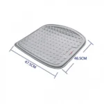 Αναπνεύσιμο Universal Κάθισμα για Μπροστινό Κάθισμα Αυτοκινήτου με Κυψέλες Ice Gel για Δροσιά και Ανεση