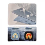 Αναπνεύσιμο Universal Πλατοκάθισμα για Μπροστινό Κάθισμα Αυτοκινήτου με Κυψέλες Ice Gel για Δροσιά και Ανεση