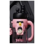 Παιδικό Παγουράκι-Ποτήρι 600ml με Καλαμάκι