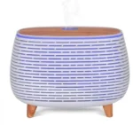 Συσκευή Αρωματοθεραπείας Υπερήχων – Φωτιστικό 7 Χρωμάτων 400ml 6W - Aroma Diffuser