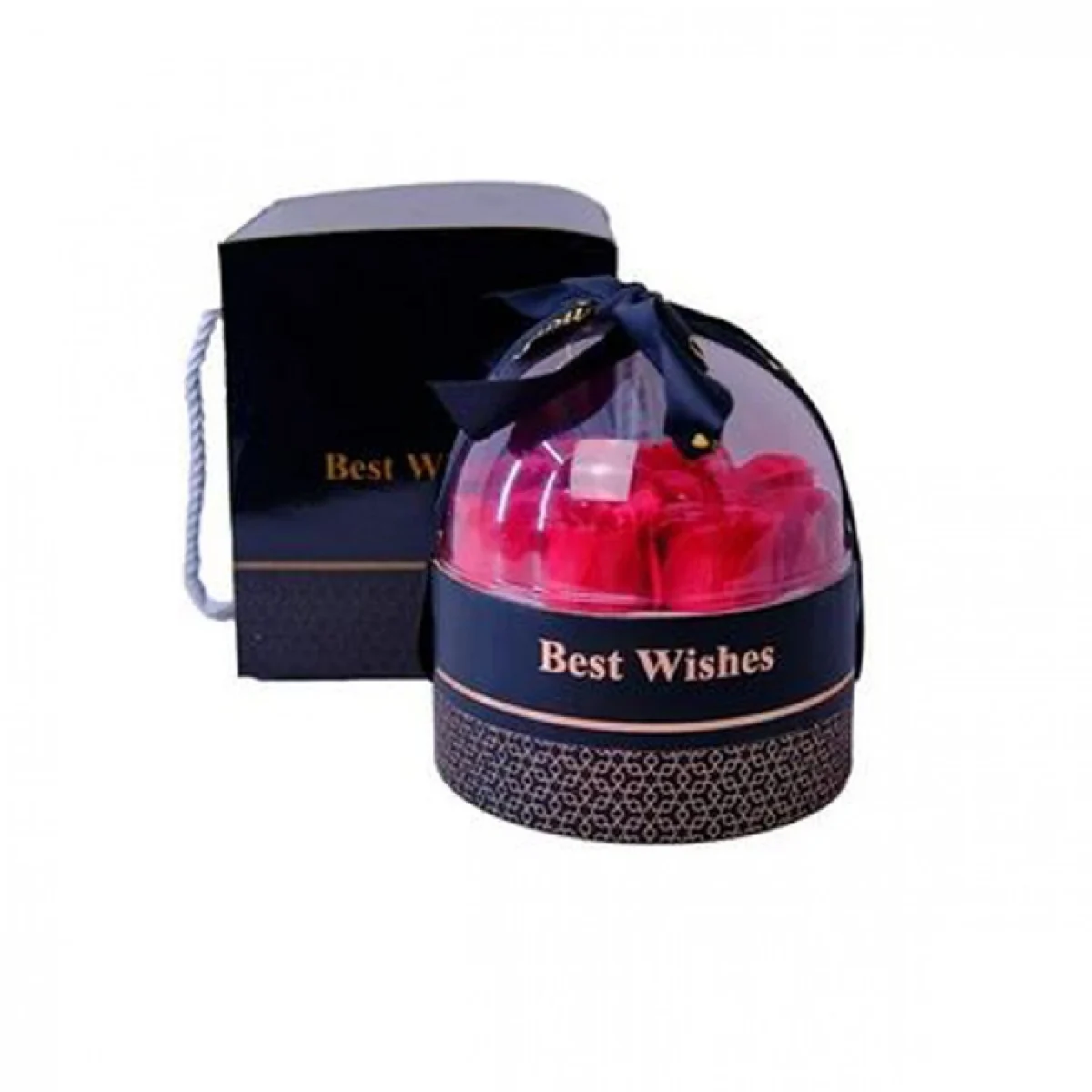 Τεχνητά Τριαντάφυλλα σε Κουτί Δώρου – 14×12cm