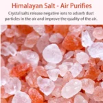 Υγραντήρας Υπερήχων και Συσκευή Αρωματοθεραπείας 250ml USB με LED Φωτισμό Εφέ Λουλουδιών & Κρυσταλλικό Αλάτι - Aroma Diffuser