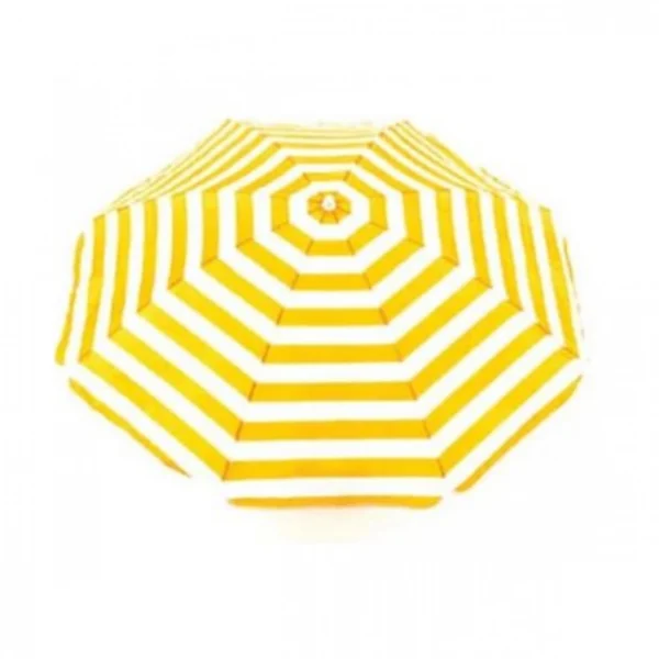 100cm Ομπρέλα Θαλάσσης Υφασμάτινη Ριγέ