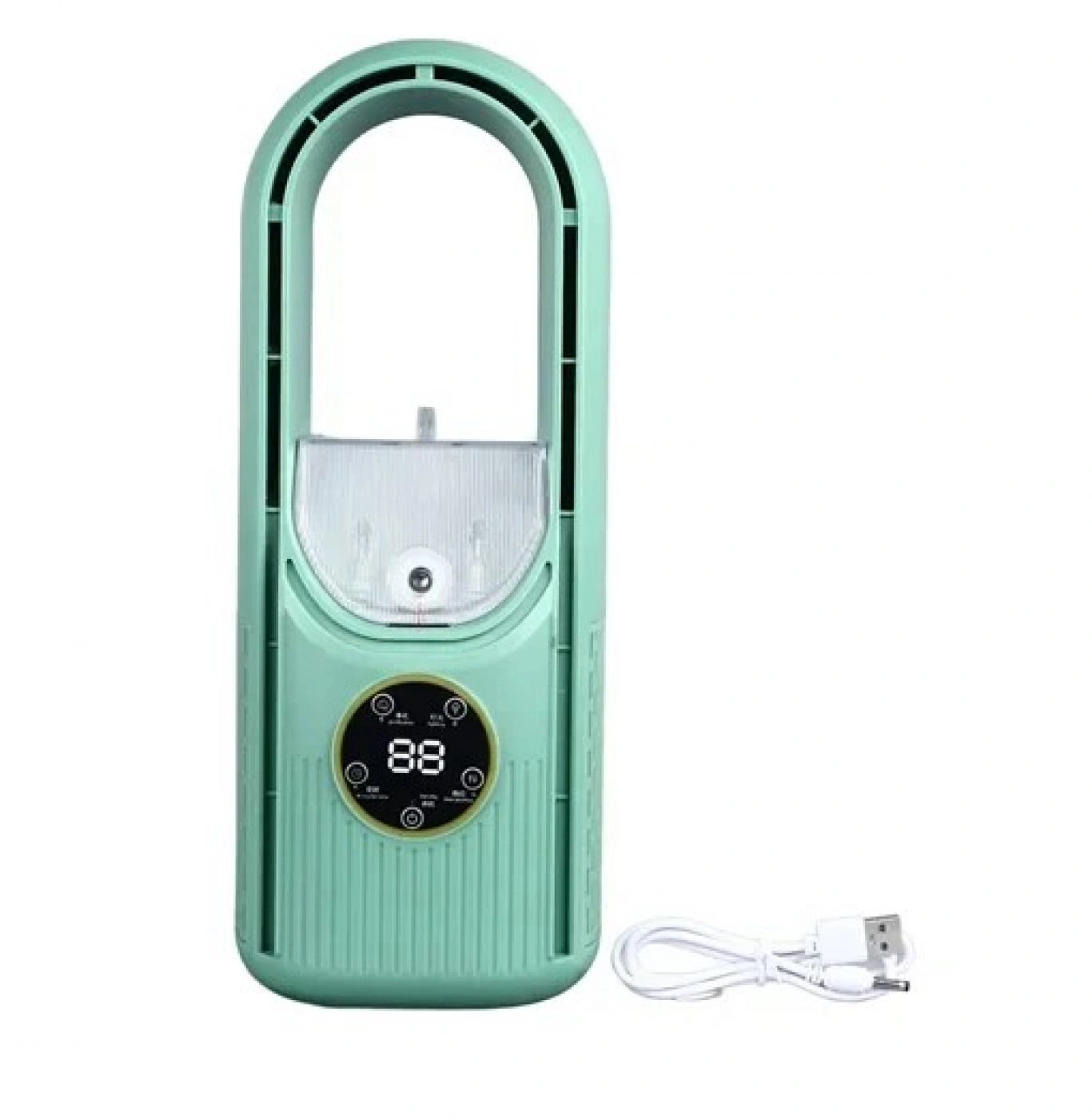 30x10cm Μίνι Ανεμιστηράκι Χειρός Υδρονέφωση, LED Φωτισμό & USB 30x10cm Μίνι Ανεμιστηράκι Χειρός Υδρονέφωση, LED Φωτισμό & USB