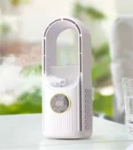 30x10cm Μίνι Ανεμιστηράκι Χειρός Υδρονέφωση, LED Φωτισμό & USB